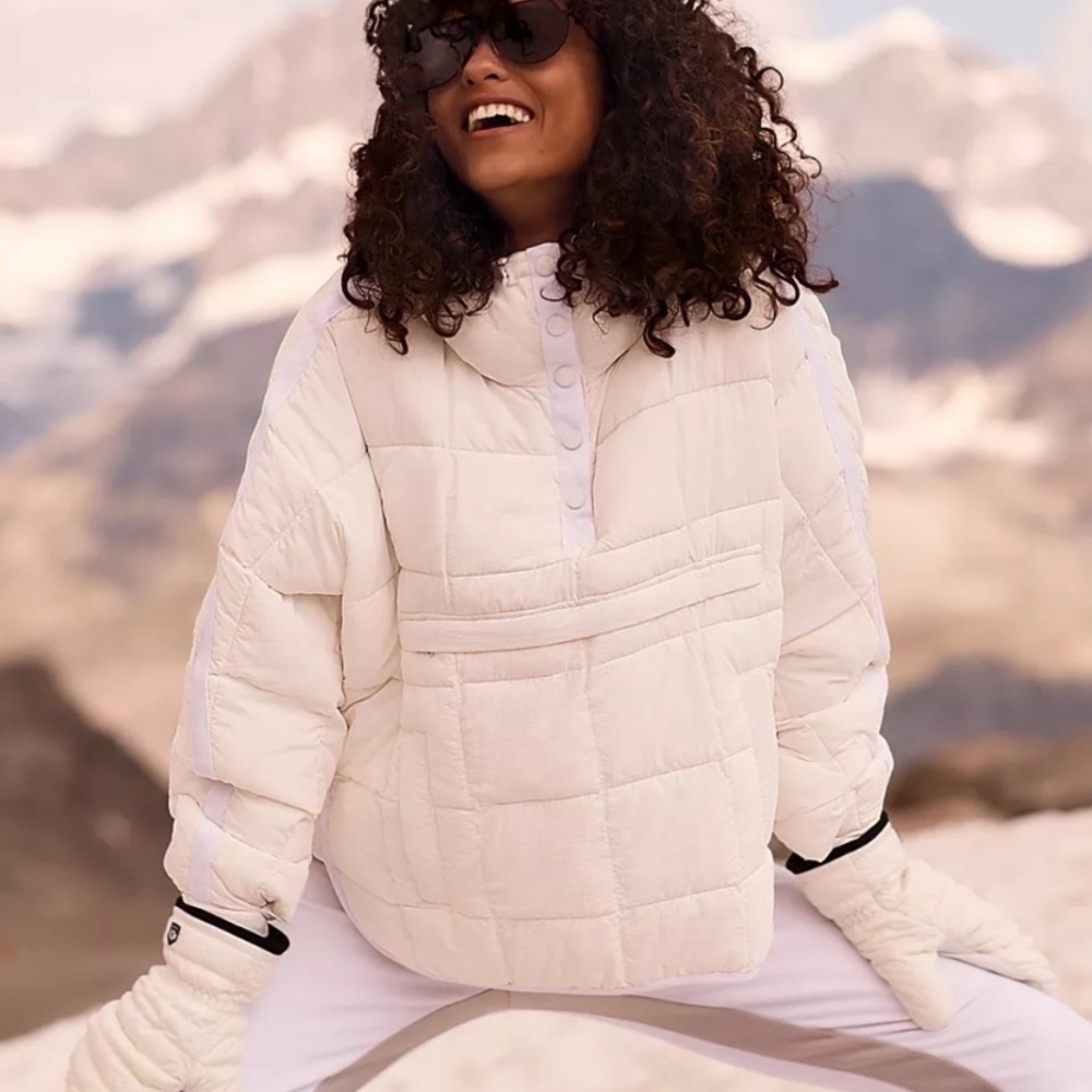 Free People FP Movement Pippa Packable Oversized Puffer Pullover Coat X Small